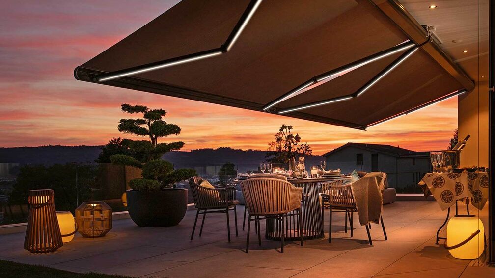 Schattenplatz mit Stil