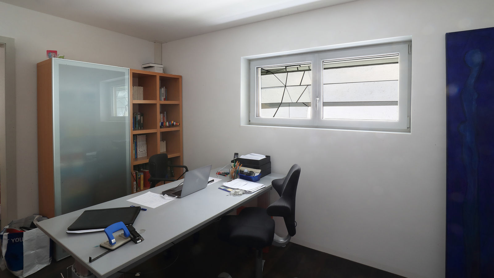 Homeoffice im Untergeschoss