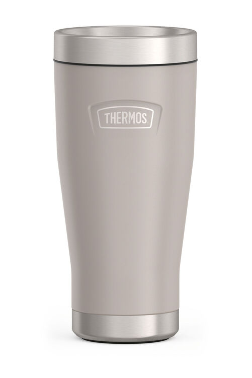 Damit der Kaffee auch unterwegs nicht fehlt: Der Isolier-Trinkbecher aus der «Icon»-Serie von Thermos verfügt über einen rutschfestem Griptec-Boden und eine hervorragende Vakuumisolierung. www.thermos.eu