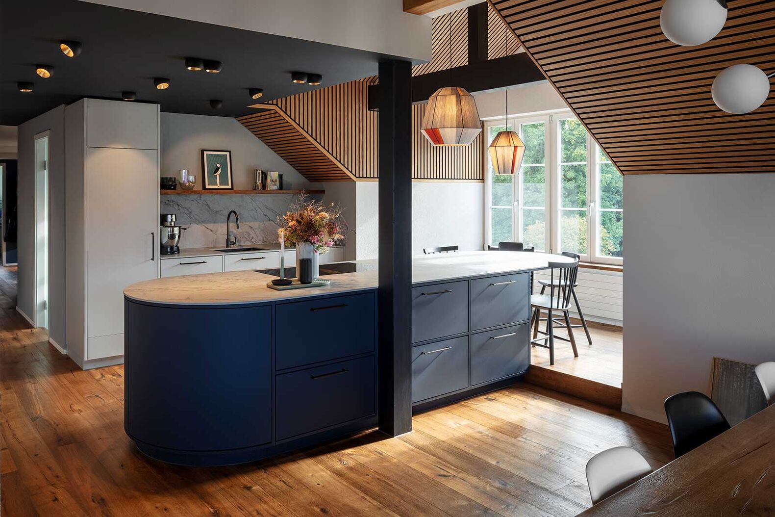 «BLÅ BLÅ»: Bester Küchenumbau, Gold, Jury-Award.